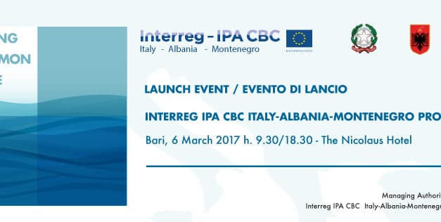 Launch event of the new Interreg IPA CBC Programme Italy Albania Montenegro