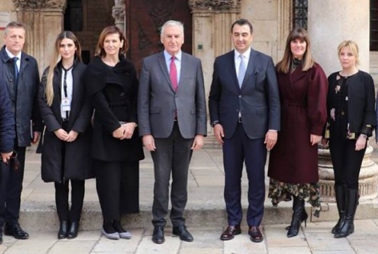 Transnational cooperation between AIE’s members, Dubrovnik-Neretva County and Tirana Region,  promoted by President Dobroslavić and Vice-President Dalipi