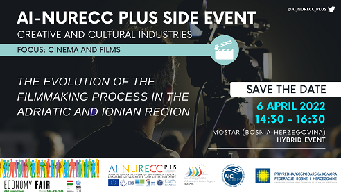 AI-NURECC+ in Mostar to support Creative and Cultural industries: Side-Event focused on Cinema and Films