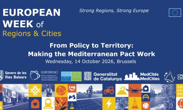 From Policy to Territory: Making the Pact for the Mediterranean Work at EURegionsWeek 2026